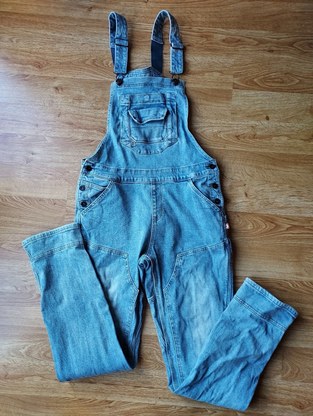 Dovetail Workwear Freshley Overalls Denim